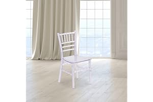 BizChair Child’s Transparent Crystal Resin Party and Event Chiavari Chair for Commercial & Residential Use