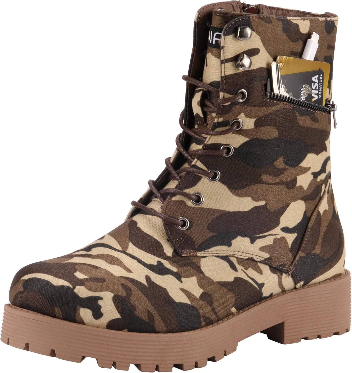 CINAK Military Combat Booties for Women Comfort Outdoor