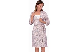 MY LITTLE ZONE - Maternity Robe - Botanical Collection