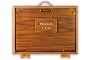 Shruti Box, Spl Quality, Monoj Kr Sardar, Large, 16 x 3.5 x 12.5 In, Solid Teak Wood, With Bag, In USA, Long Sustain, Surpeti