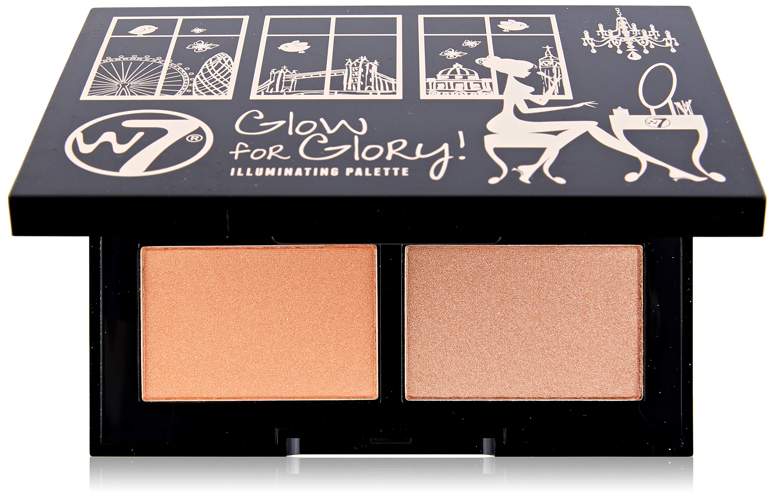 W7 Glow For Glory Illuminating Palette 4 g/5 g