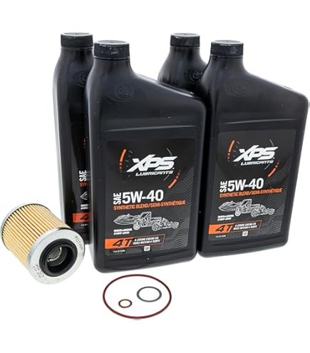 Amazon.com: Can-Am 4T 10W-50 Synthetic Oil Change Kit for Rotax