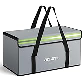 Large Fireproof Safe Bag, 24x12x12'' Fireproof Document Bag, Large capacity waterproof storage bag with reflective strips, Firesafe Box for File,Cash,Passport,Keys