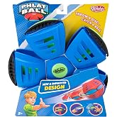 WAHU Phlat Ball Classic Flying Saucer Ball Toy for Kids Ages 5+, Collapsible Time Delay Frisbee Flying Disc Toy, Throw a Disc Catch a Ball, Blue