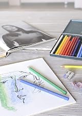 Faber-Castell Polychromos Colour Pencil Tin 24 Multicoloured view 2