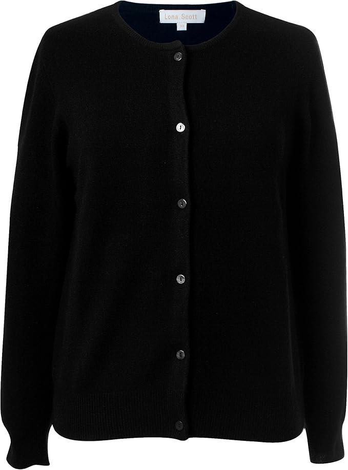 Lona Scott - Ladies Cashmere Cardigan: Amazon.co.uk: Clothing