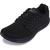WHITIN Men's Wide Toe Box Walking Shoes + Zero Drop with Non-Slip Rubber Outsole