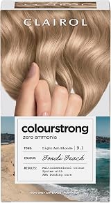 Clairol ColourStrong Permanent Hair Dye 9.1 Light Ash Blonde view 1