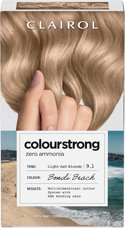 Clairol ColourStrong Permanent Hair Dye 9.1 Light Ash Blonde