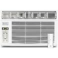 BLACK+DECKER BD08WT6 Window Air Conditioner with Remote Control, 8000 BTU, Cools Up to 350 Square Feet Energy Efficient, White