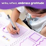 jackinthebox Gratitude Journal Kit for Girls 8-12 242 pcs Scrapbook Set view 6