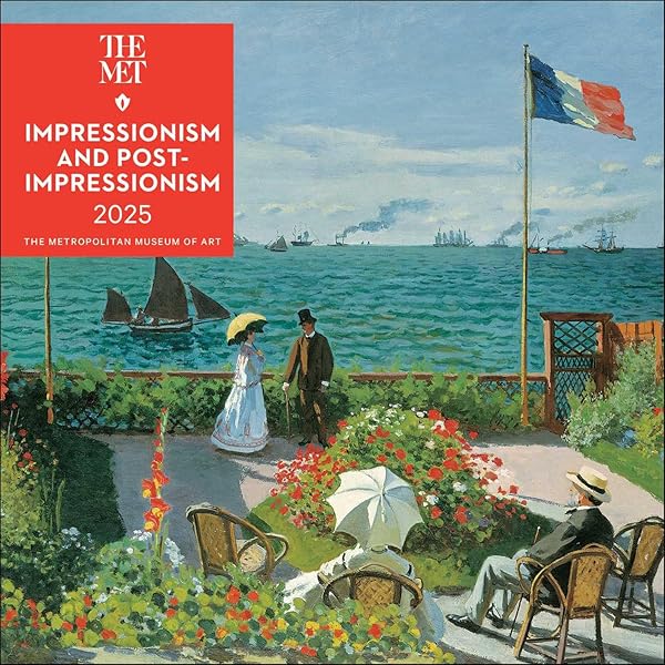 Impressionism and Post-Impressionism 2025 Wall Calendar: The