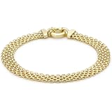 Carissima Gold Bracciale Catena Donna In Oro 9 Carati - Gioiello Elegante Di Ispirazione Italiana, Confezione Regalo Di Lusso