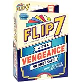 Flip 7: With a Vengeance Card Game, Same Addictive Press-Your-Luck Gameplay | New Action Cards, Negative Modifier Cards, Steal Points, Standalone Sequel