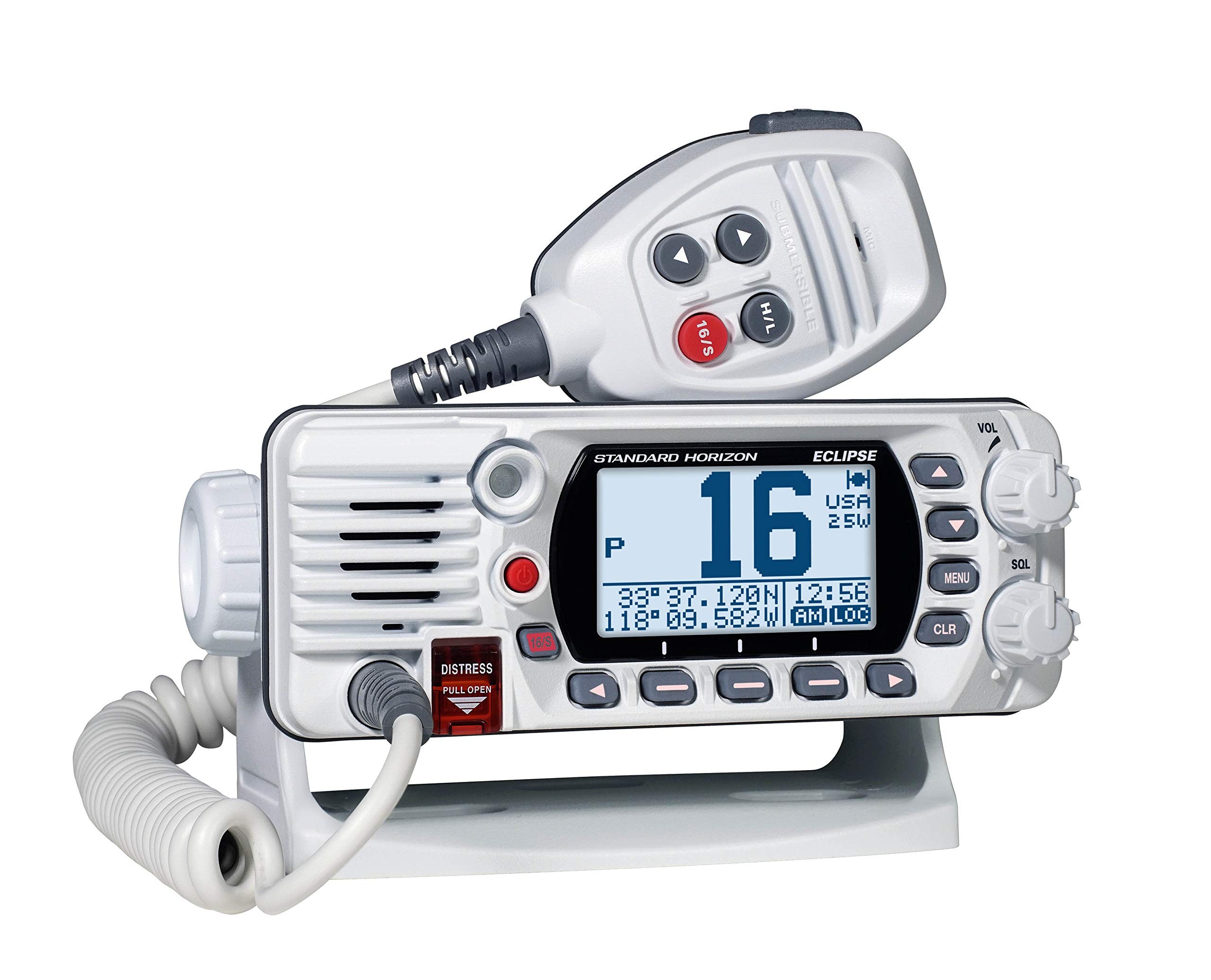 Standard Horizon GX1400 Eclipse Fixed Mount VHF Radio White Tunis Landing