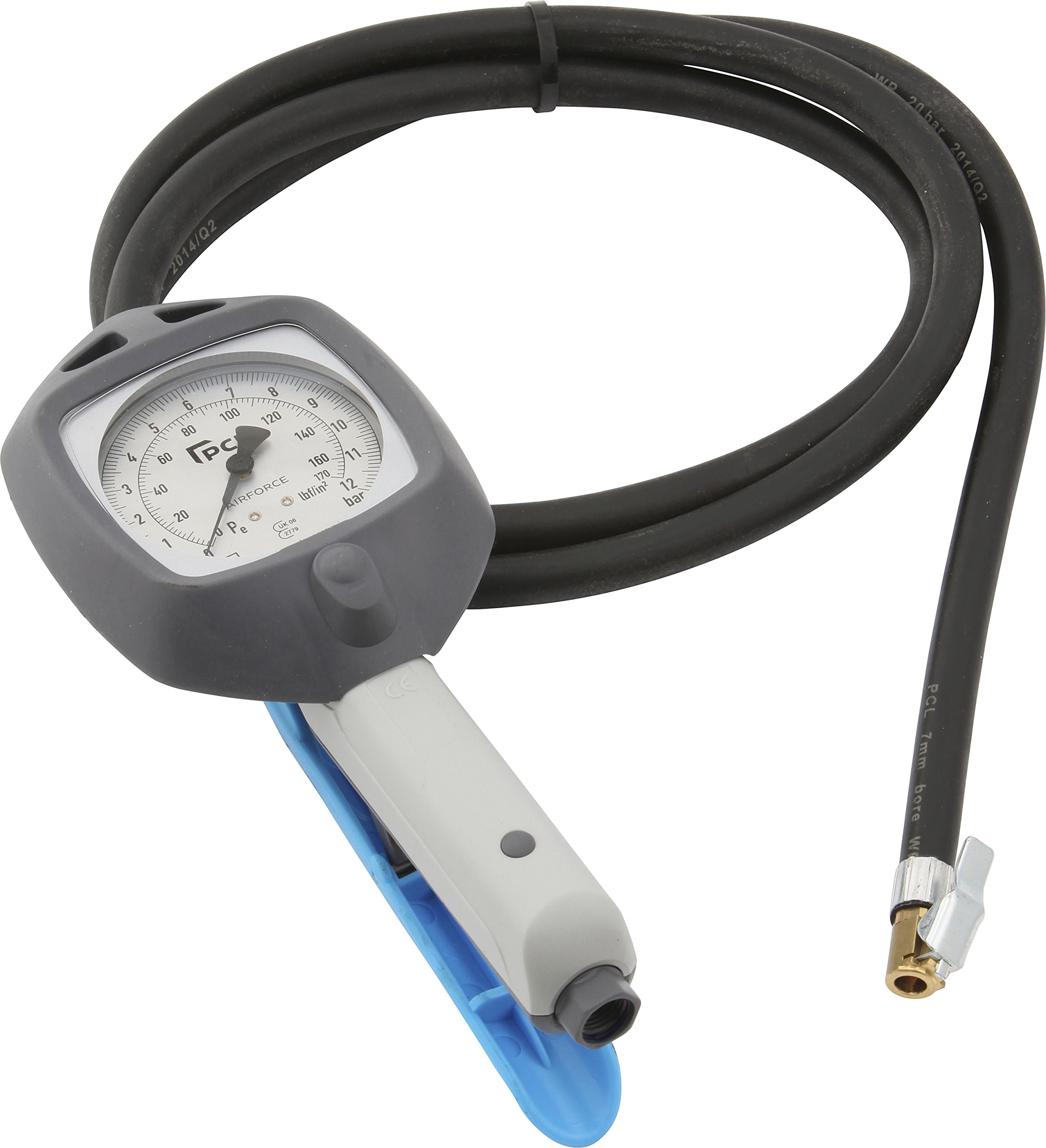 PCL D-HRFDAC08-GE Manual Tyre Inflator - Tyre Inflator Gauge / Accura Digital / Calibrated