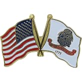 US Flag Store US and Army Lapel Pin Flag