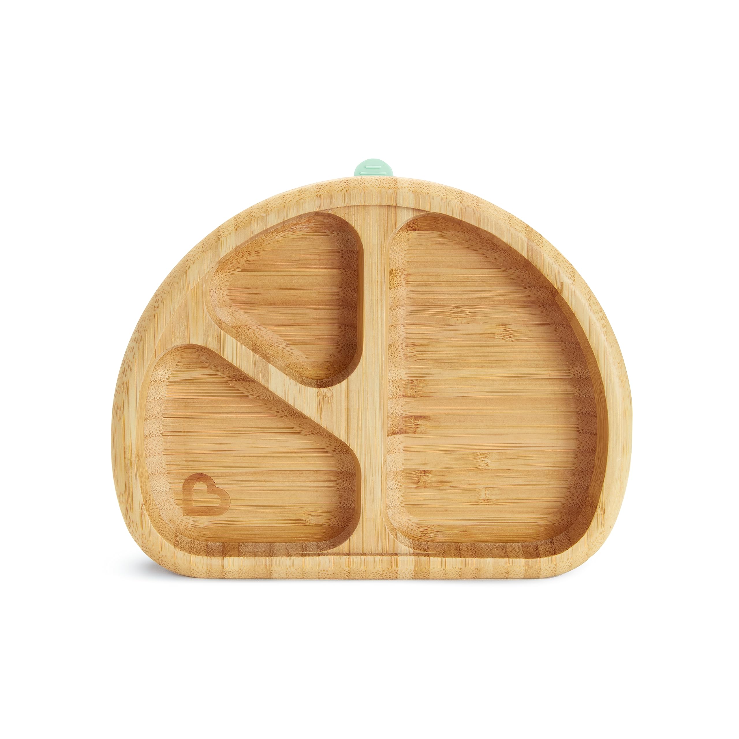 Photo 1 of Munchkin® Bambou™ Divided Suction Plate - Eco-Friendly Bamboo Dinnerware for Babies and Toddlers