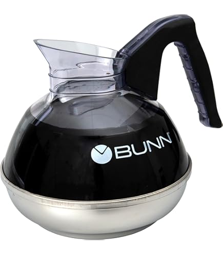 Amazon.com: BUN6100-12-Cup Coffee Carafe for Pour-O-Matic Bunn Coffee Makers:  Coffeemaker Carafes: Home & Kitchen