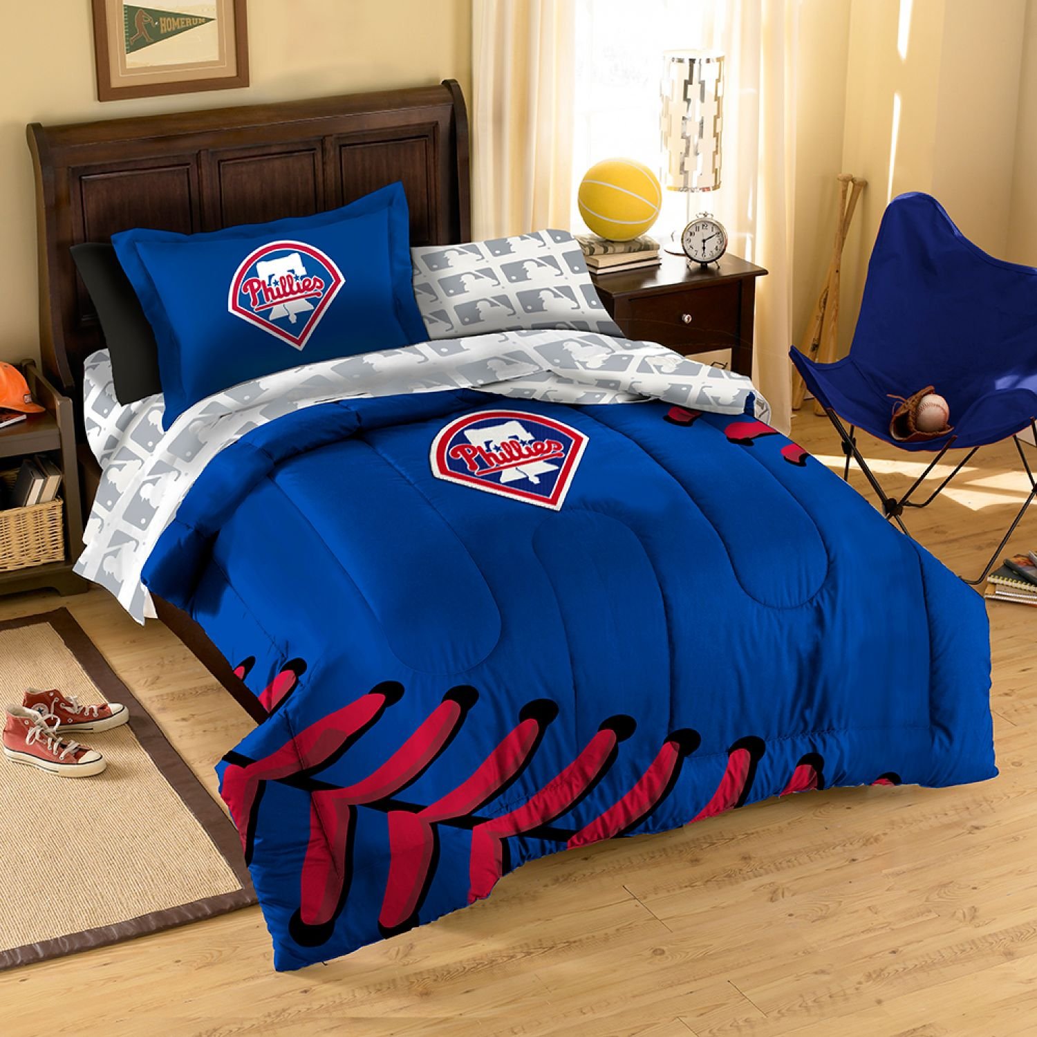 MLB Philadelphia Phillies Twin Bedding Set