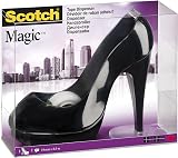 Scotch Black Shoe Tape Dispenser C30 + Scotch Magic Tape 19 mm x 8.89 m