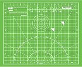 ANSIO Craft Cutting Mat Self Healing A5 Double Sided 8x7 inch Sky Blue/Lime view 3