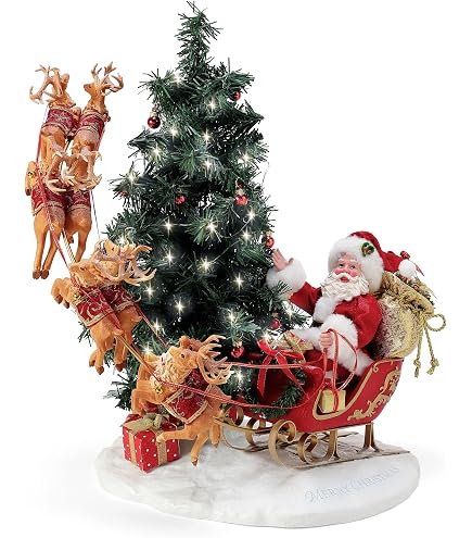 Department 56 Possible Dreams Figuren-Set, Weihnachtsmann-Sport Und Freizeit, 25,4 Cm, Mehrfarbig