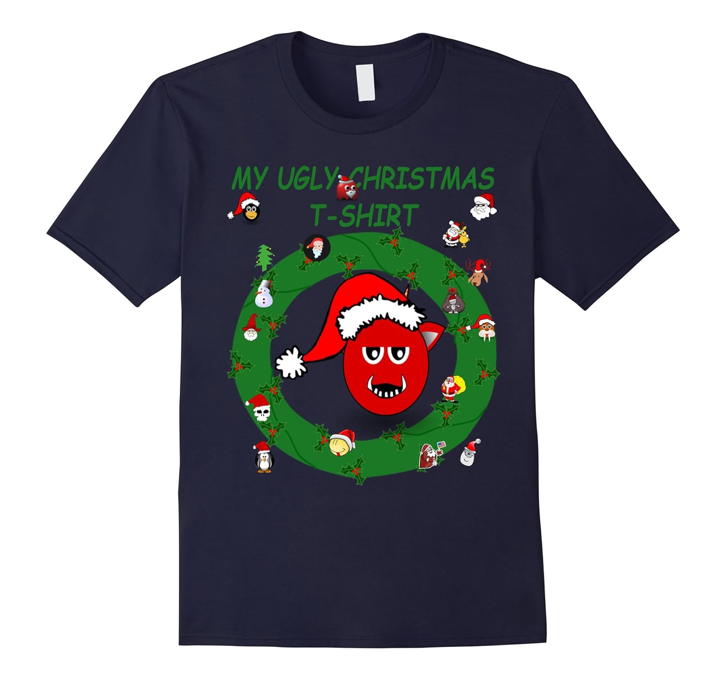 MY UGLY CHRISTMAS T-SHIRT Mens Womens Kids-ANZ