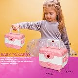 EVACOK Kids Makeup Set for Girls 57Pcs Washable Non-Toxic CPSIA ASTM view 6