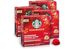 Starbucks by Nespresso Vertuo, Holiday Blend, 32-count Coffee Pods, Brews 7.8 oz.