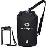 Earth Pak -Waterproof Dry Bag - Roll Top Dry Compression Sack Keeps Gear Dry for Kayaking, Beach, Rafting, Boating, Hiking, C