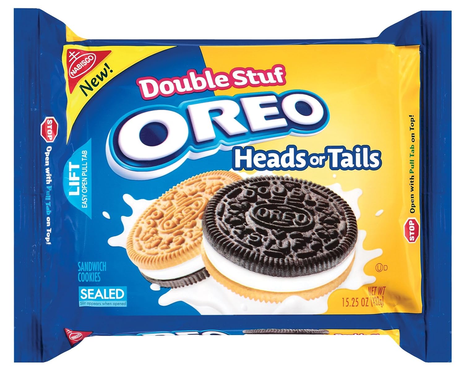 Oreo Heads or Tails Double Stuff Cookies 15.25 oz (432g) Amazon.de