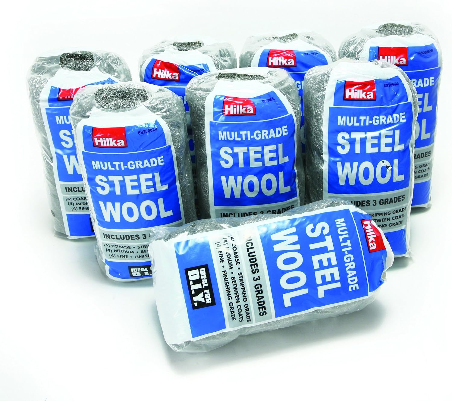 Hilka 68200020 Multi Grade Steel Wool, 1 Pack/S - Image 3