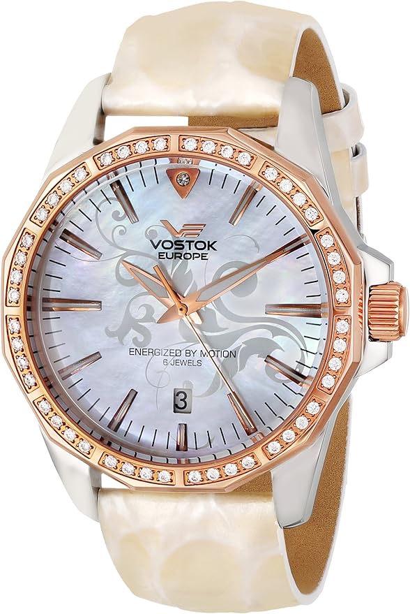 VostokEurope Women's YT57/2233165 MotherOfPearl Dial