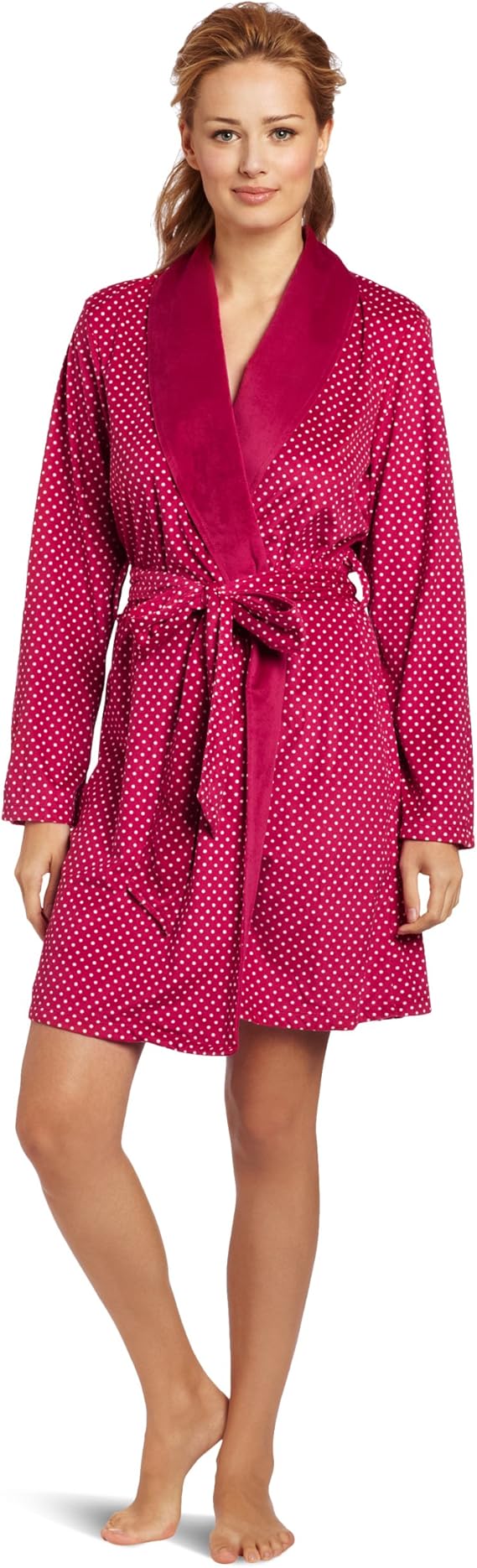 Nautica Sleepwear Women's Baby Fleece Robe at Amazon Women’s Clothing