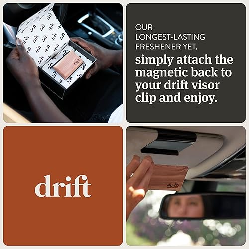 Drift Car Air Freshener Wood Fragrance Automotive Odor