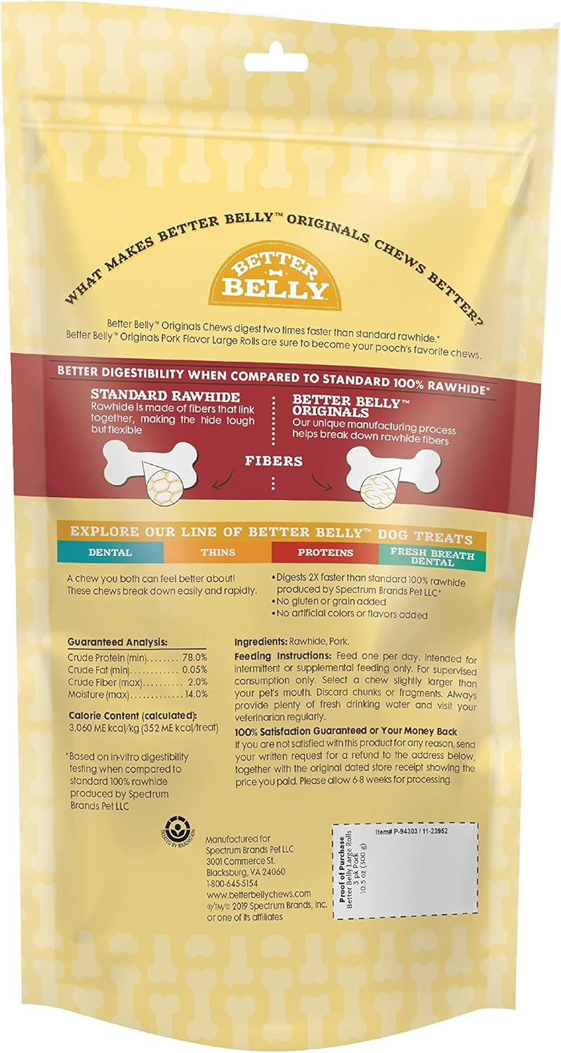 better belly rawhide large