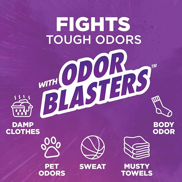 ARM & HAMMER PLUS OXICLEAN WITH ODOR BLASTERS LIQUID LAUNDRY DETERGENT, LAUNDRY ODOR REMOVER, ATTACKS STAINS, FRESH BURST SCENT, 122 LOADS, 158.6 FL OZ