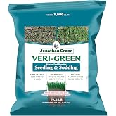 Jonathan Green Veri-Green Fertilizer for Seeding &amp; Sodding - 1,500 Sq Ft | Starter Fertilizer, Contains 25% Slow-Release Nutrition, Promotes Faster and Thicker Growth