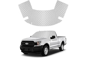Pigenius Windshield Snow Cover for 2019-2020 Ford F150. Provides Snow Ice Protection for Front and Side Windows