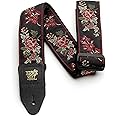 Ernie Ball Jacquard Guitar Strap, Red Rose (P04142)