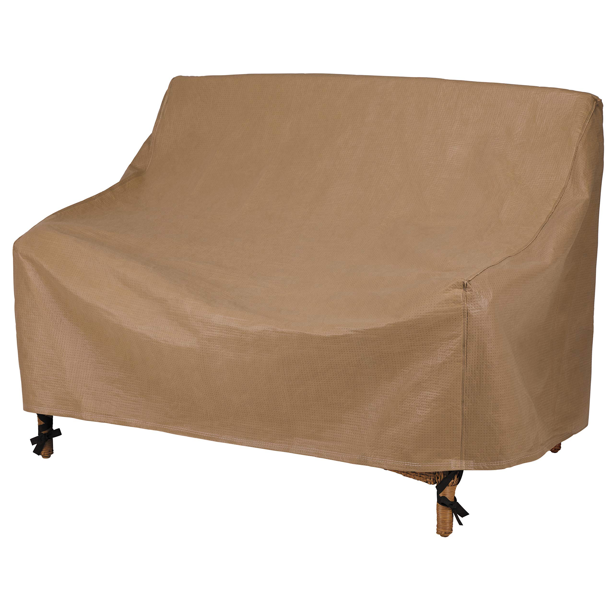 Duck Covers Essential Garden Love Seat Cover, Latte (157 cm x 96 cm)