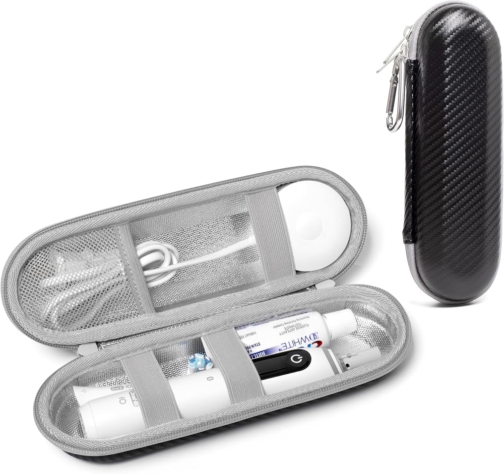Nincha Hard Shell Toothbrush Case for Oral-B, Philips & All Powered Brushes