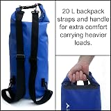 Ultra Dry Adventurer Premium 5 L Waterproof Dry Bag with Phone Case Blue view 7