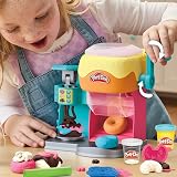 Play-Doh Donut Drop Shop Playset Toy 3+ Crank Decorate Frosting Sprinkles view 3