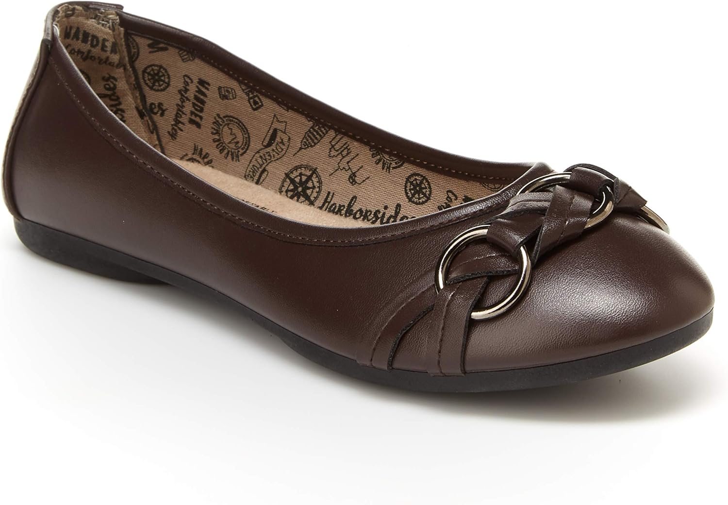 Harborsides Gaze Women Flat Leather Shoes