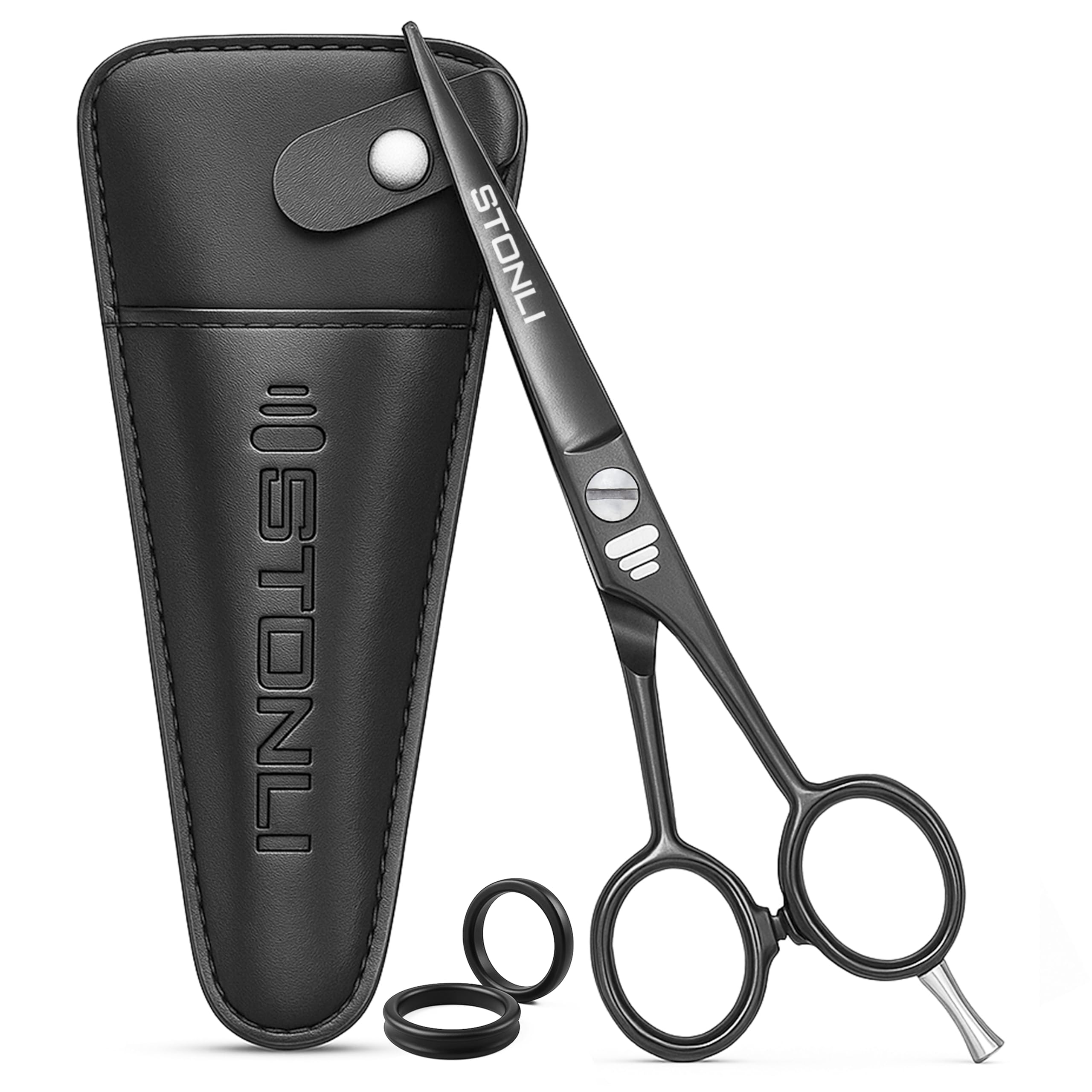 Professional Hairdressing Scissors for Hair Cutting - Stainless Steel 6 inch Hair Scissors with Sharp Edge Barber Scissors - Hair Cutting Scissor for Salon, Home, Men, Women (Classic)