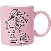 Silver Buffalo Bratz “Drama Mama” Wax Resist Ceramic Mug Featuring Cloe, 20 Ounces