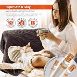 Warmer Luxury Heated Throw Blanket 200 x 130 cm Digital Controller 9 Settings view 7