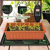 Zyncove Seedling Heat Mat with Digital Thermostat 20x10in Waterproof view 7